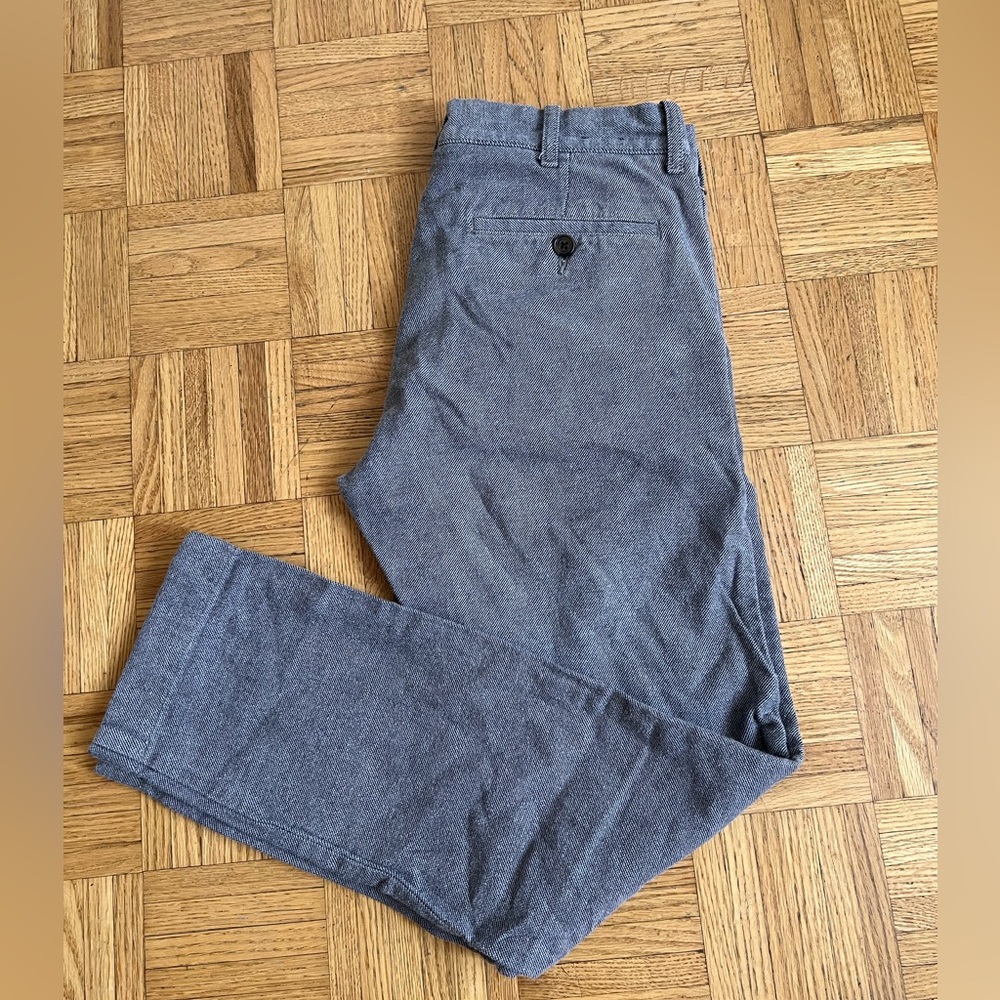 J. Crew Factory Men's Slate Chinos 28x 30 Slim